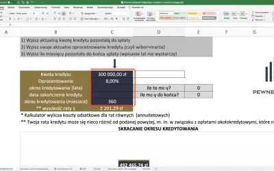 Jak obliczyć oprocentowanie lokaty w Excelu? Zbuduj swój kalkulator